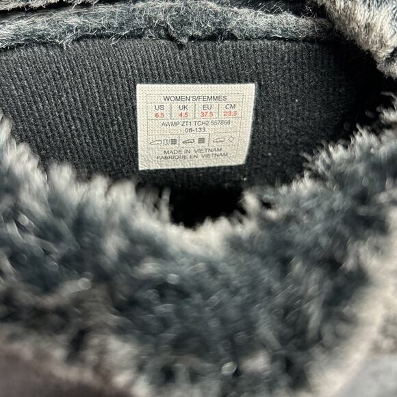 The North Face Boots Womens 6.5 Shellista Winter Insulated Pull On Black Warm - Picture 7 of 10